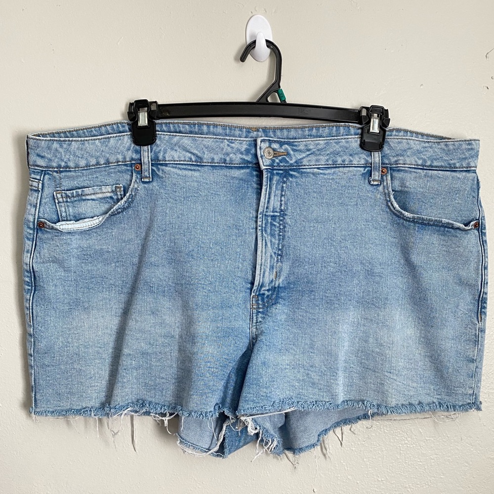 OLD NAVY Plus High Rise Jean Shorts